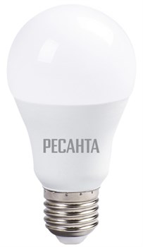 Лампа светодиодная РЕСАНТА LL-R-A60-13W-230-4K-E27 348 | Orenten.ru