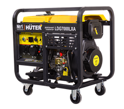 Электрогенератор дизельный LDG 7000LXА Huter 21121 | Orenten.ru