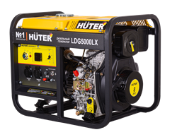 Электрогенератор дизельный LDG 5000LX Huter 21120 | Orenten.ru