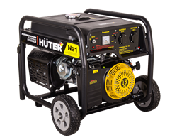 Портативный бензогенератор Huter DY6500LX с колесами 2779 | Orenten.ru