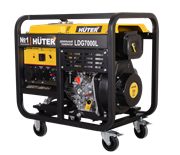 Электрогенератор дизельный LDG 7000L Huter 22130 | Orenten.ru