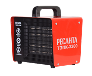 Тепловая электрическая пушка ТЭПК-3000 (ТЭПК-3300) (керам.нагревательный элемент) Ресанта 306 | Orenten.ru