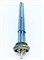 Нагревательный элемент ТЭН 7,5 кВт (3х2,5) RDT G2"(D59мм) L370 68675 / Код: 3724